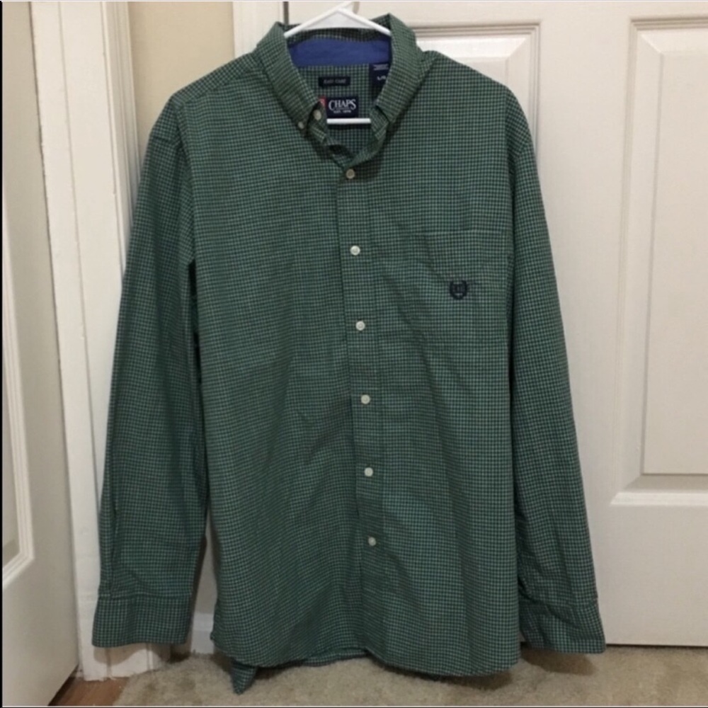CHAPS Men’s Long Sleeve Shirt || Size Large
